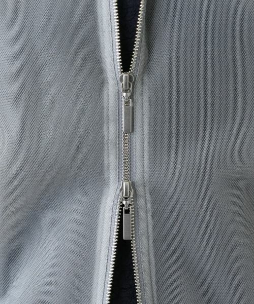 Leilian PLUS HOUSE / レリアンプラスハウス テーラードジャケット | シアーフードジップベスト【NEMIKA】 | 詳細13