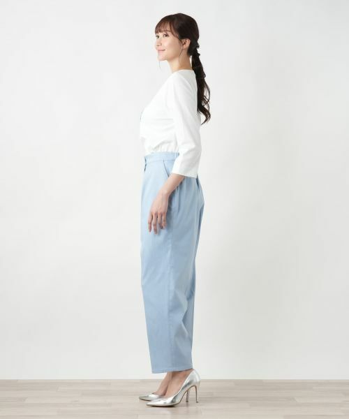 Leilian PLUS HOUSE / レリアンプラスハウス その他パンツ | 【店舗人気】タックテーパードパンツ【NEMIKA】 | 詳細11