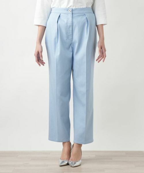 Leilian PLUS HOUSE / レリアンプラスハウス その他パンツ | 【店舗人気】タックテーパードパンツ【NEMIKA】 | 詳細13