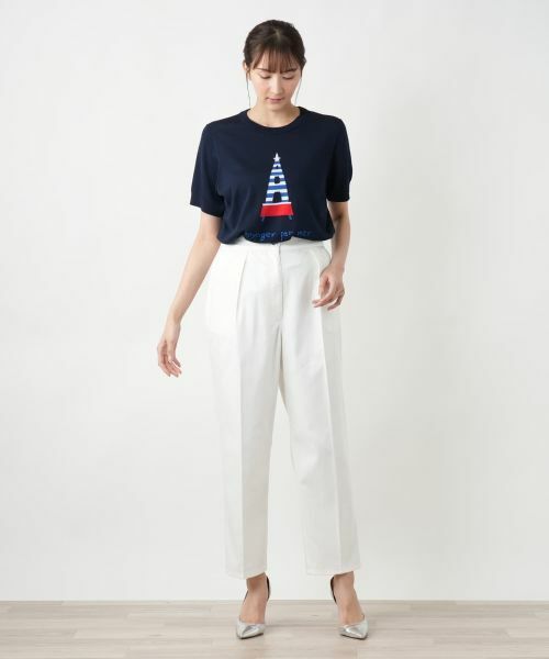 Leilian PLUS HOUSE / レリアンプラスハウス その他パンツ | 【店舗人気】タックテーパードパンツ【NEMIKA】 | 詳細4