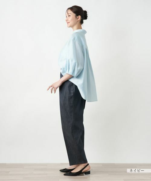 Leilian PLUS HOUSE / レリアンプラスハウス その他パンツ | 【店舗人気】タックテーパードパンツ【NEMIKA】 | 詳細8