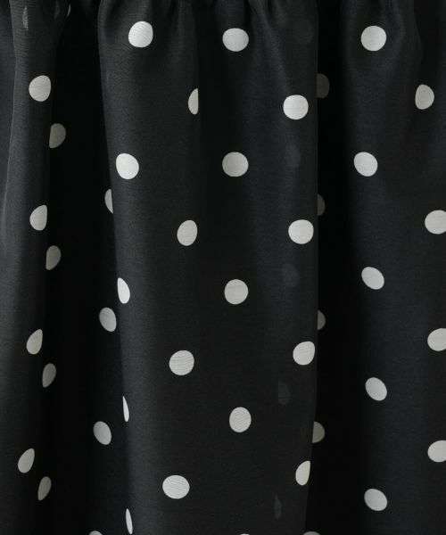 Leilian PLUS HOUSE / レリアンプラスハウス ミニ・ひざ丈スカート | 【店舗人気】ドットフレアスカート【NEMIKA】 | 詳細10