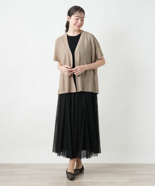 Leilian PLUS HOUSE / レリアンプラスハウス テーラードジャケット | ニットカーディガン【LE TRICOT PERUGIA】 | 詳細1