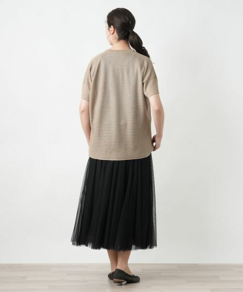 Leilian PLUS HOUSE / レリアンプラスハウス テーラードジャケット | ニットカーディガン【LE TRICOT PERUGIA】 | 詳細3