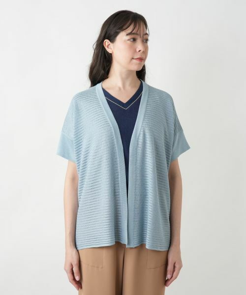 Leilian PLUS HOUSE / レリアンプラスハウス テーラードジャケット | ニットカーディガン【LE TRICOT PERUGIA】 | 詳細7