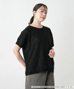 Leilian PLUS HOUSE / レリアンプラスハウス ニット・セーター | 【店舗人気】スパンコールニット【LE TRICOT PERUGIA】