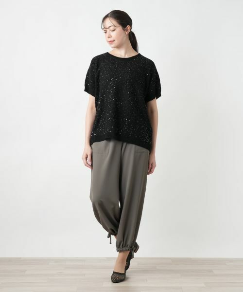 Leilian PLUS HOUSE / レリアンプラスハウス ニット・セーター | 【店舗人気】スパンコールニット【LE TRICOT PERUGIA】 | 詳細1