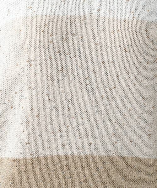 Leilian PLUS HOUSE / レリアンプラスハウス ニット・セーター | 【店舗人気】ラメ配色Vネックニット【LE TRICOT PERUGIA】 | 詳細11