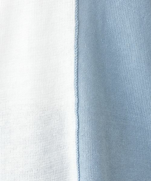 Leilian PLUS HOUSE / レリアンプラスハウス ニット・セーター | 配色Vネックニット【LE TRICOT PERUGIA】 | 詳細17