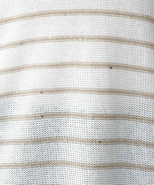 Leilian PLUS HOUSE / レリアンプラスハウス ニット・セーター | 【店舗人気】ボーダーVネックニット【LE TRICOT PERUGIA】 | 詳細14