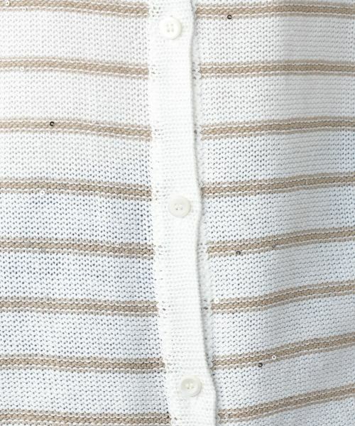 Leilian PLUS HOUSE / レリアンプラスハウス カーディガン・ボレロ | 【店舗人気】ボーダークルーネックカーディガン【LE TRICOT PERUGIA】 | 詳細14