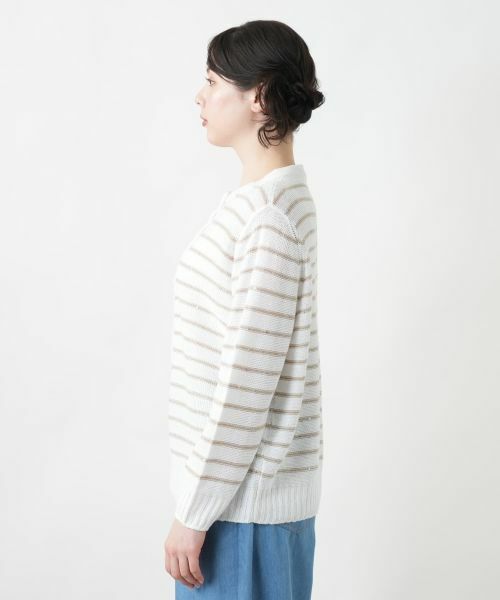 Leilian PLUS HOUSE / レリアンプラスハウス カーディガン・ボレロ | 【店舗人気】ボーダークルーネックカーディガン【LE TRICOT PERUGIA】 | 詳細8