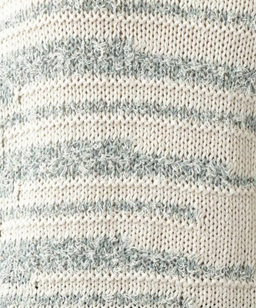 Leilian PLUS HOUSE / レリアンプラスハウス ニット・セーター | 【店舗人気】ランダムボーダーニット | 詳細13