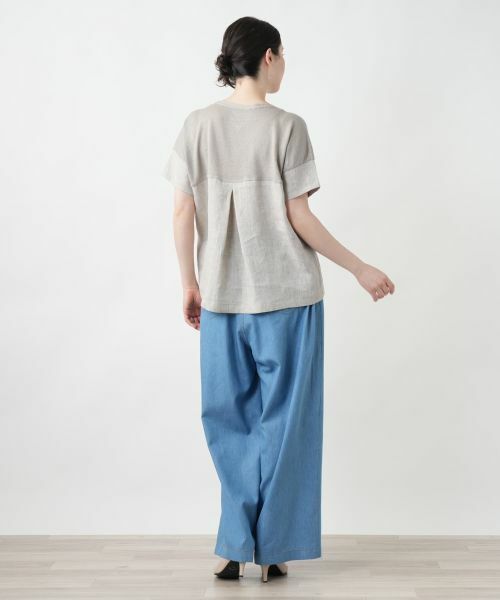 Leilian PLUS HOUSE / レリアンプラスハウス ニット・セーター | 【店舗人気】切替Vネックニット【LE TRICOT PERUGIA】 | 詳細14