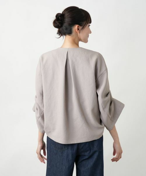 Leilian PLUS HOUSE / レリアンプラスハウス テーラードジャケット | ノーカラージャケット【NEMIKA】 | 詳細12