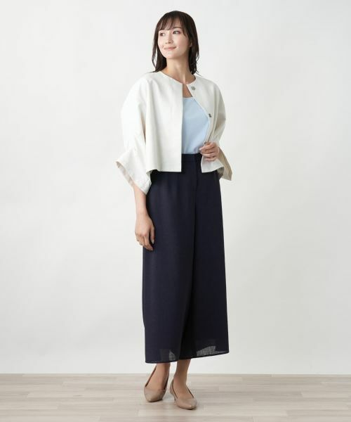 Leilian PLUS HOUSE / レリアンプラスハウス テーラードジャケット | ノーカラージャケット【NEMIKA】 | 詳細20