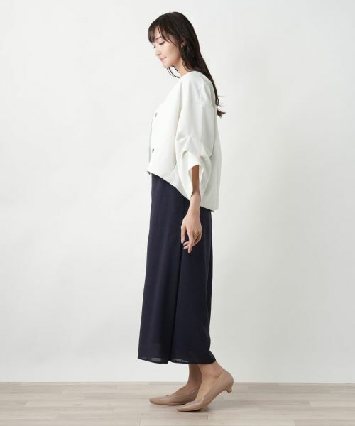 Leilian PLUS HOUSE / レリアンプラスハウス テーラードジャケット | ノーカラージャケット【NEMIKA】 | 詳細21