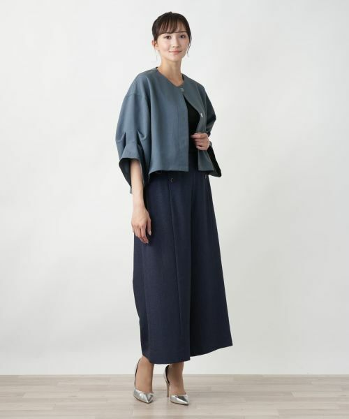 Leilian PLUS HOUSE / レリアンプラスハウス テーラードジャケット | ノーカラージャケット【NEMIKA】 | 詳細4