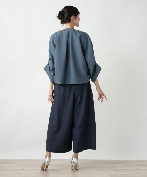 Leilian PLUS HOUSE / レリアンプラスハウス テーラードジャケット | ノーカラージャケット【NEMIKA】 | 詳細6