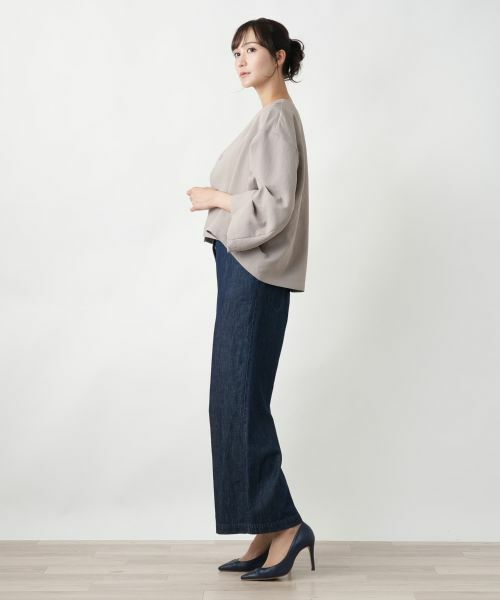 Leilian PLUS HOUSE / レリアンプラスハウス テーラードジャケット | ノーカラージャケット【NEMIKA】 | 詳細8