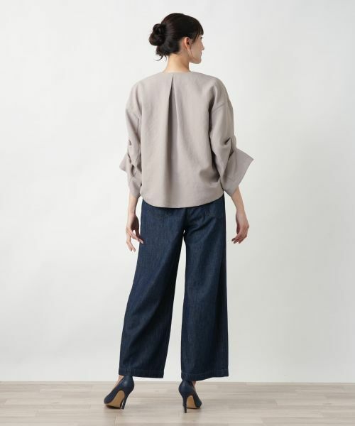 Leilian PLUS HOUSE / レリアンプラスハウス テーラードジャケット | ノーカラージャケット【NEMIKA】 | 詳細9