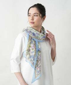 Leilian PLUS HOUSE / レリアンプラスハウス バンダナ・スカーフ | 【店舗人気】プリントスカーフ