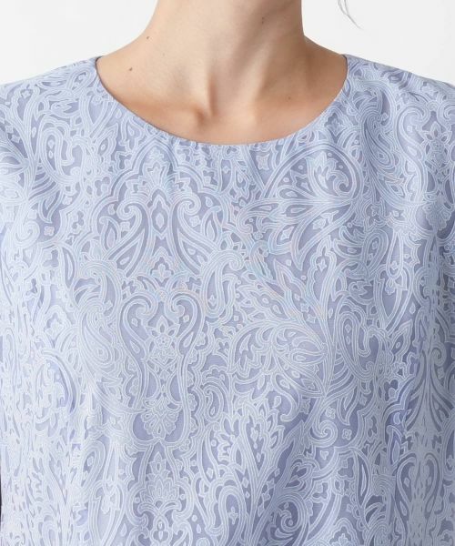 Leilian PLUS HOUSE / レリアンプラスハウス ドレス | ボタニカルフレアワンピース | 詳細10