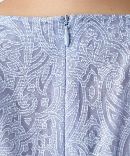 Leilian PLUS HOUSE / レリアンプラスハウス ドレス | ボタニカルフレアワンピース | 詳細12