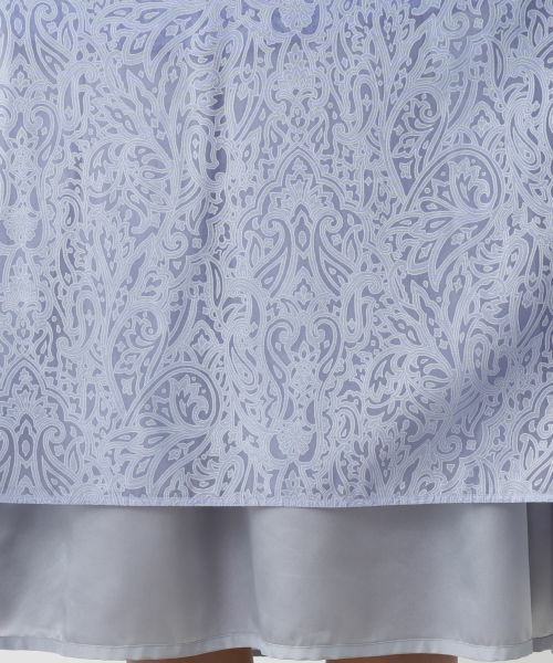 Leilian PLUS HOUSE / レリアンプラスハウス ドレス | ボタニカルフレアワンピース | 詳細15