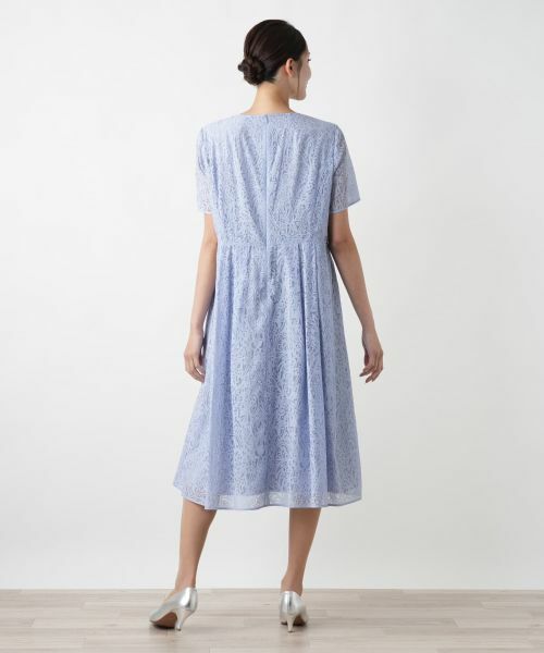 Leilian PLUS HOUSE / レリアンプラスハウス ドレス | ボタニカルフレアワンピース | 詳細6