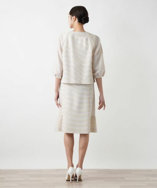 Leilian PLUS HOUSE / レリアンプラスハウス セットアップ | ノーカラースーツ【セレモニー】 | 詳細3