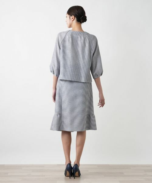 Leilian PLUS HOUSE / レリアンプラスハウス セットアップ | ノーカラースーツ【セレモニー】 | 詳細6