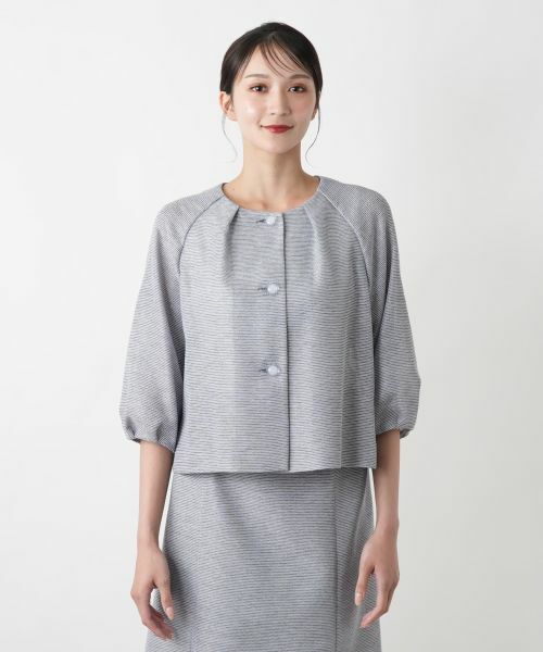 Leilian PLUS HOUSE / レリアンプラスハウス セットアップ | ノーカラースーツ【セレモニー】 | 詳細7