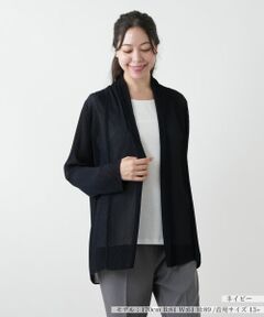 Leilian PLUS HOUSE / レリアンプラスハウス シャツ・ブラウス | 【店舗人気】羽織ブラウス【プラス企画】