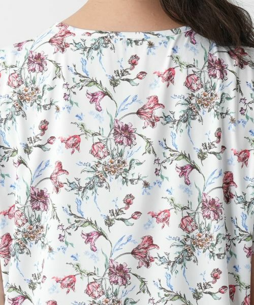 Leilian PLUS HOUSE / レリアンプラスハウス カットソー | 【店舗人気】フラワー柄クルーネックカットソー | 詳細11