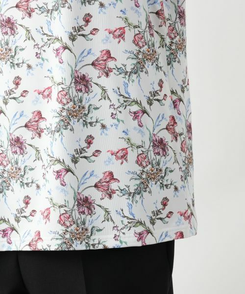 Leilian PLUS HOUSE / レリアンプラスハウス カットソー | 【店舗人気】フラワー柄クルーネックカットソー | 詳細13