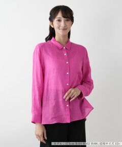 Leilian PLUS HOUSE / レリアンプラスハウス シャツ・ブラウス | カラーブラウス【プラス企画】