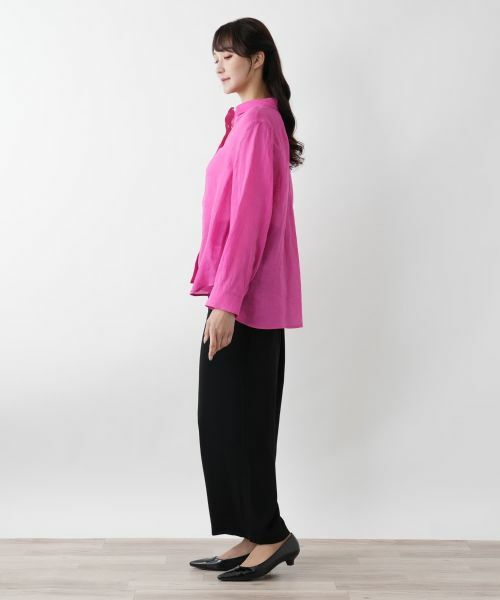 Leilian PLUS HOUSE / レリアンプラスハウス シャツ・ブラウス | カラーブラウス【プラス企画】 | 詳細2