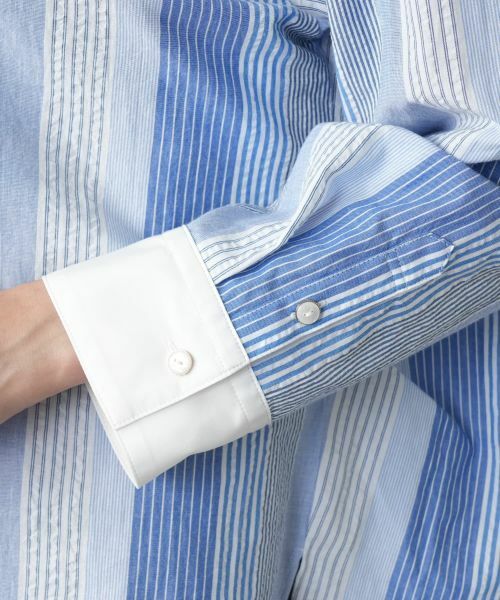 Leilian PLUS HOUSE / レリアンプラスハウス シャツ・ブラウス | 【店舗人気】ストライプブラウス | 詳細10