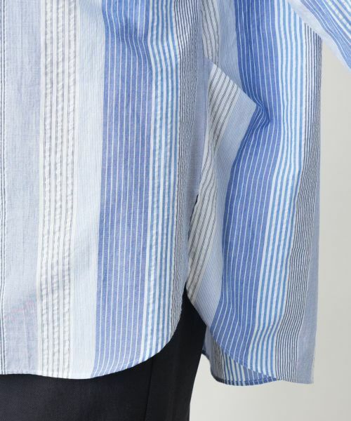 Leilian PLUS HOUSE / レリアンプラスハウス シャツ・ブラウス | 【店舗人気】ストライプブラウス | 詳細11