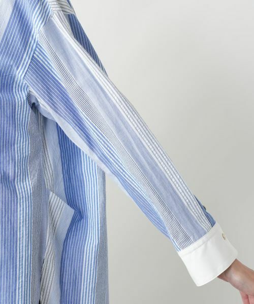 Leilian PLUS HOUSE / レリアンプラスハウス シャツ・ブラウス | 【店舗人気】ストライプブラウス | 詳細9