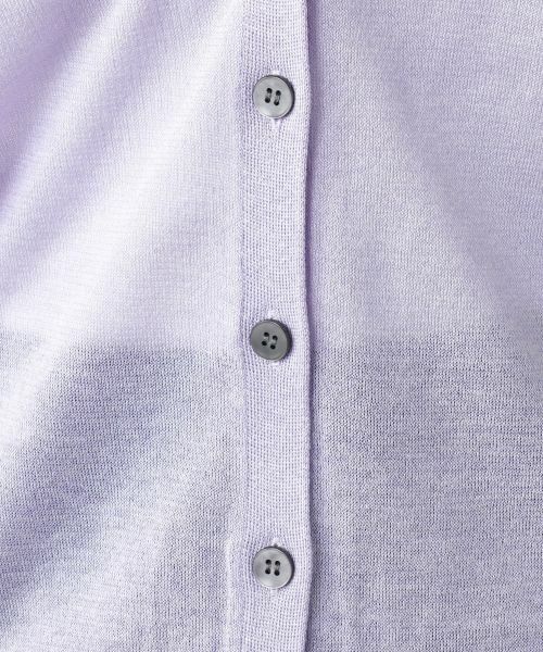 Leilian PLUS HOUSE / レリアンプラスハウス カーディガン・ボレロ | シアードルマンカーディガン【BOURGE】 | 詳細14