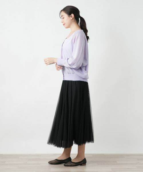 Leilian PLUS HOUSE / レリアンプラスハウス カーディガン・ボレロ | シアードルマンカーディガン【BOURGE】 | 詳細5