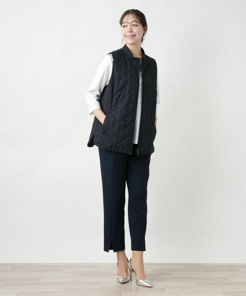 Leilian PLUS HOUSE / レリアンプラスハウス テーラードジャケット | 【店舗人気】中わたベスト | 詳細1