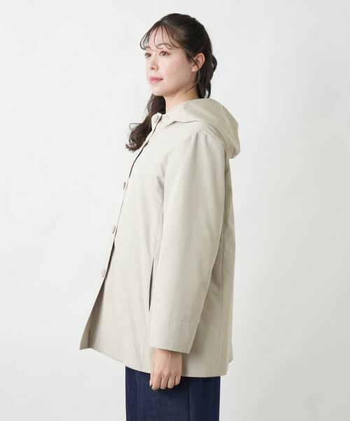 Leilian PLUS HOUSE / レリアンプラスハウス その他アウター | 【店舗人気】フード付きショートコート | 詳細8