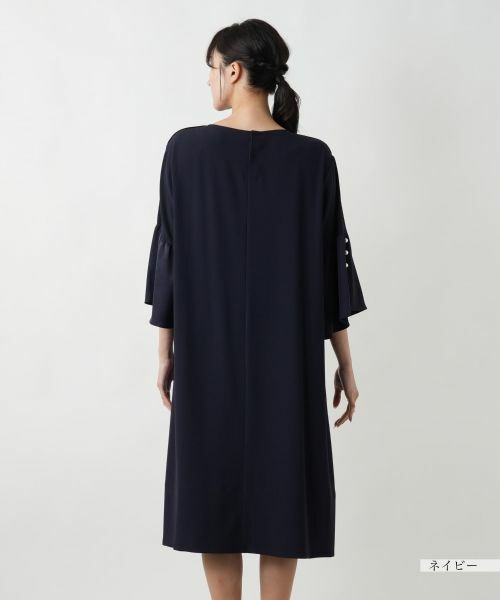 Leilian PLUS HOUSE / レリアンプラスハウス ドレス | 【店舗人気】フレアスリーブワンピ−ス | 詳細9