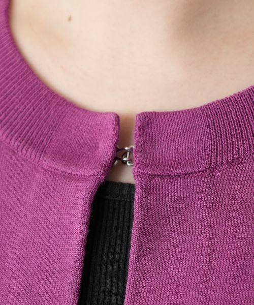 Leilian PLUS HOUSE / レリアンプラスハウス カーディガン・ボレロ | ケープ風カーディガン【BOURGE】 | 詳細19