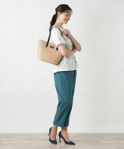 Leilian PLUS HOUSE / レリアンプラスハウス トートバッグ | 【店舗人気】編み込みトートバッグ | 詳細2