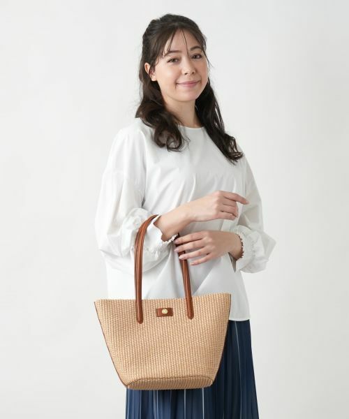 Leilian PLUS HOUSE / レリアンプラスハウス トートバッグ | 【店舗人気】編み込みトートバッグ | 詳細4