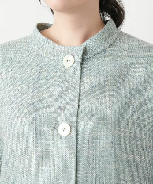 Leilian PLUS HOUSE / レリアンプラスハウス テーラードジャケット | 【店舗人気】ノーカラージャケット【STEFANONI】 | 詳細10